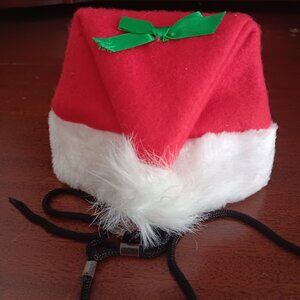 Christmas Dog Hat New Size Medium